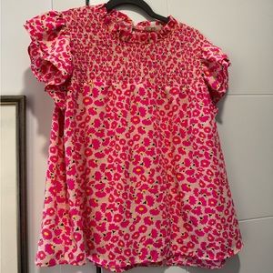 THML DITSY FLORAL TOP